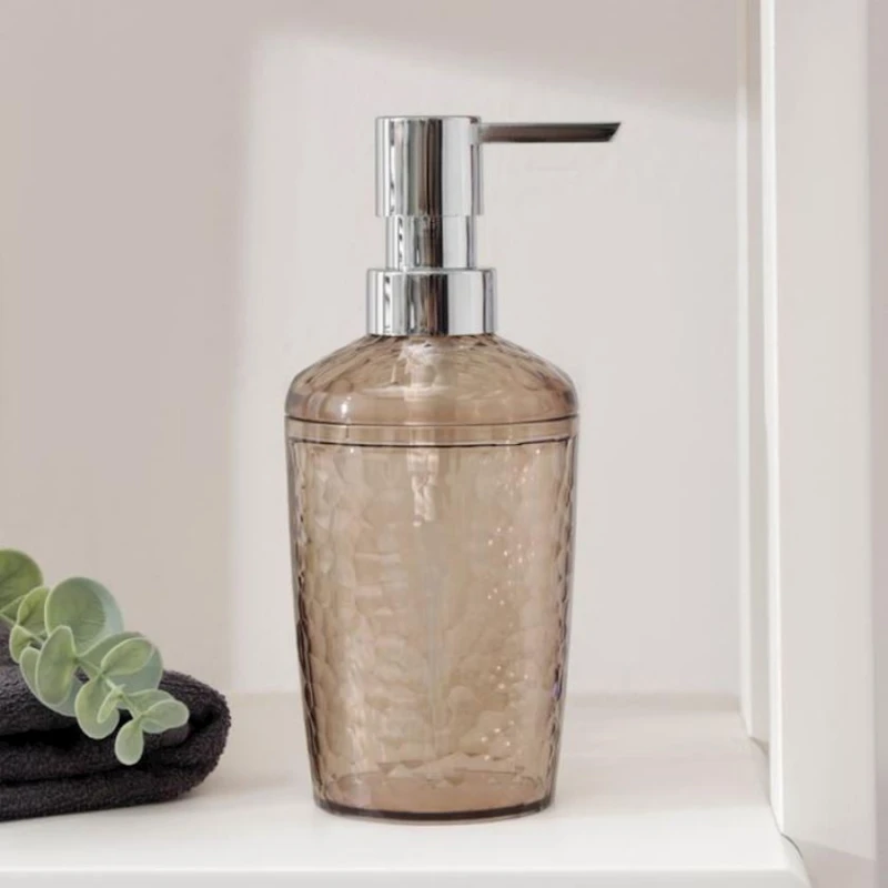 Дозатор для мыла Plast TeamTule, 350 мл, коричневый Дозатор для мыла Plast TeamTule, 350 мл, коричневый