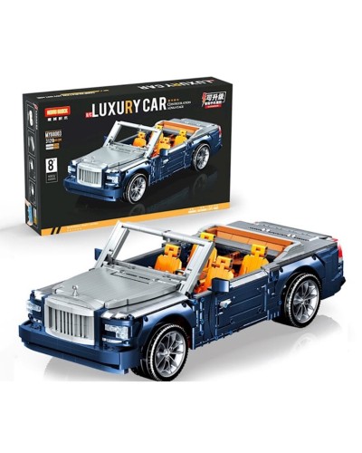 Konstruktor-maşın Luxury Car, 3120 element, göy, 5+ yaş