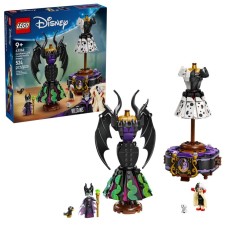 Konstruktor LEGO Disney Villainlərin geyimləri Maleficent və Cruella De Vil, 9 yaş+, 524 hissə - 43262
