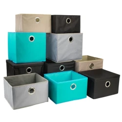 Корзина для хранения JYSK Frans 32x27x20 см, черная Корзина для хранения JYSK Frans 32x27x20 см, черная