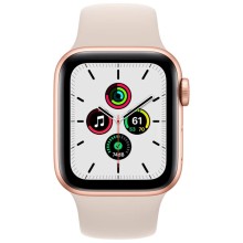 Ağıllı saat Apple Watch SE 2 44 mm Starlight sport band(, MRE53QI/A)