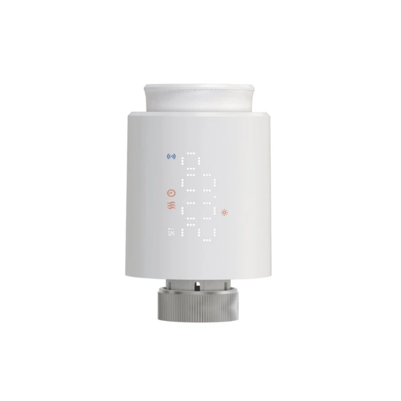 Термостатический радиаторный клапан NOVATO ZigBee Tuya TRV-02 Термостатический радиаторный клапан NOVATO ZigBee Tuya TRV-02