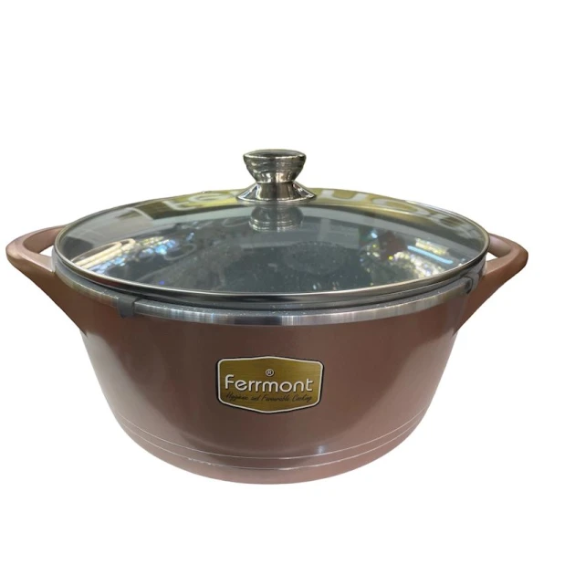 Кастрюля Berllong ZTW-FQQ32, 7.5 л, коричневая Кастрюля Berllong ZTW-FQQ32, 7.5 л, коричневая