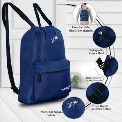 Sport çanta yırtılmaz və sukeçirməz M-162_S_1, neylon, göy