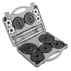 Qantel Athli-Tech Set Suitcase, 20 kq, deşiyi diametri 28mm