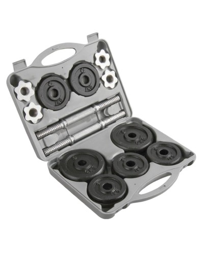Qantel Athli-Tech Set Suitcase, 20 kq, deşiyi diametri 28mm