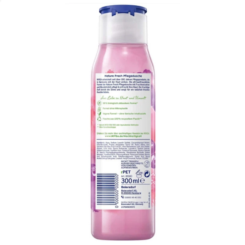 Duş geli Nivea Fresh Blends Raspberry 300 ml