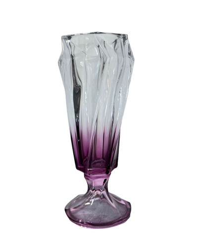 Meyvə qabları dəsti güldan və şirniyyat qabı ilə 00405, 4 parça, şüşə, çəhrayı, 22x24 sm, 20x28 sm, 14x15 sm, 34x12 sm