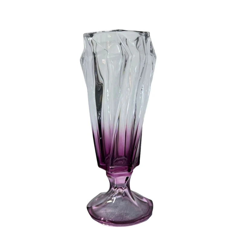 Meyvə qabları dəsti güldan və şirniyyat qabı ilə 00405, 4 parça, şüşə, çəhrayı, 22x24 sm, 20x28 sm, 14x15 sm, 34x12 sm