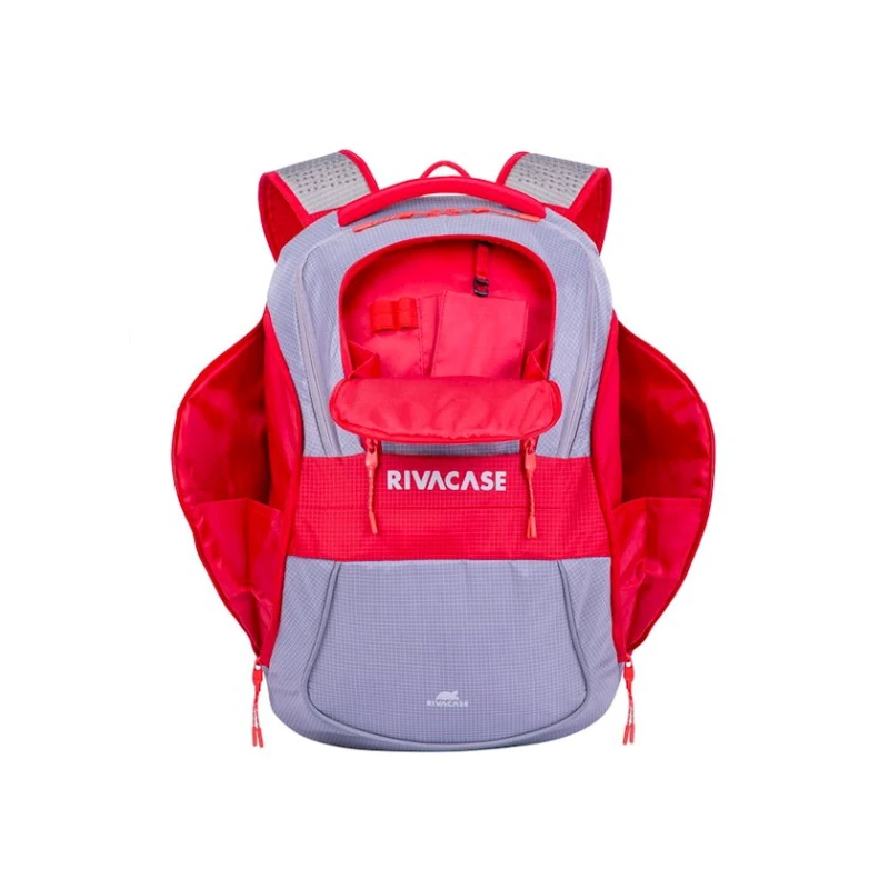 Рюкзак для ноутбука Rivacase 5225 Grey/Red Laptop backpack 15.6 Рюкзак для ноутбука Rivacase 5225 Grey/Red Laptop backpack 15.6