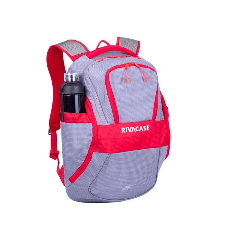 Рюкзак для ноутбука Rivacase 5225 Grey/Red Laptop backpack 15.6 Рюкзак для ноутбука Rivacase 5225 Grey/Red Laptop backpack 15.6