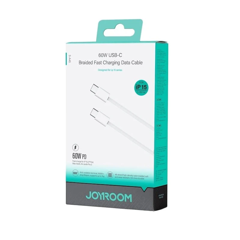 Kabel USB Type-C Joyroom S-A45 60W S-A45 1m