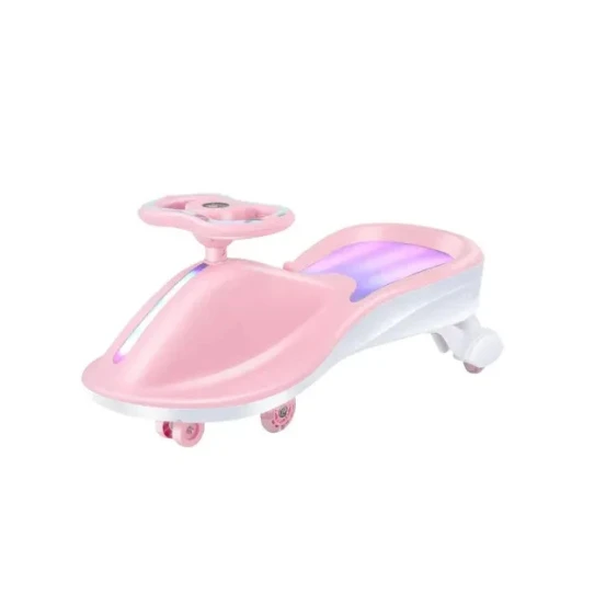 Детская машинка-каталка LH-619, пластик, розовая, 72x21x32 см Детская машинка-каталка LH-619, пластик, розовая, 72x21x32 см