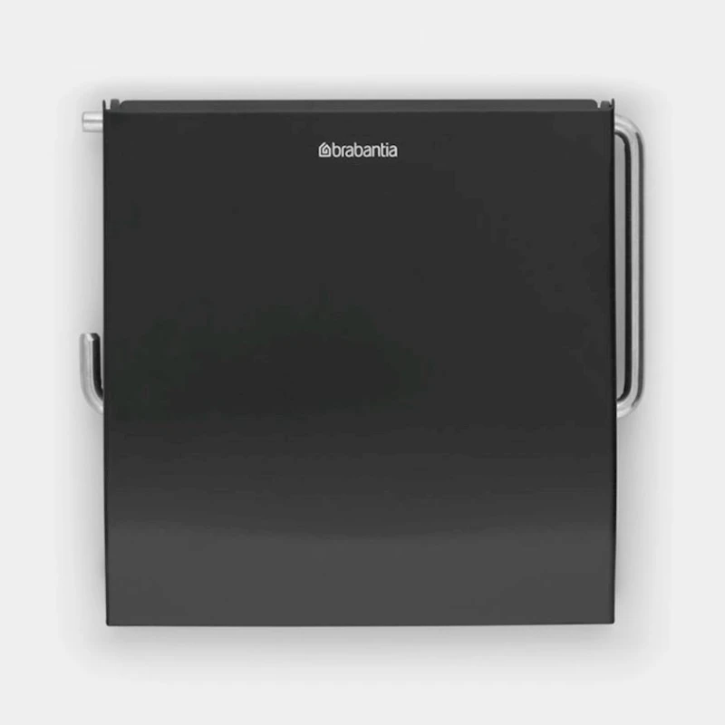 Держатель для туалетной бумаги Brabantia ReNew Roll Holder Matt Black Держатель для туалетной бумаги Brabantia ReNew Roll Holder Matt Black