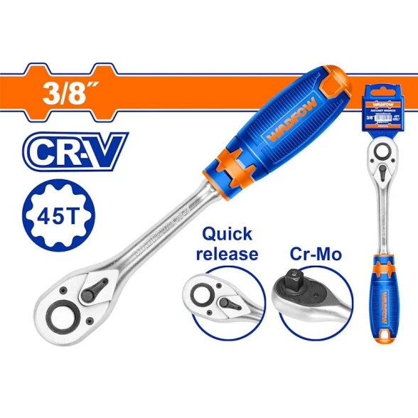 Qayka açar Wadfow WRW1238, 3/8'', 250 mm