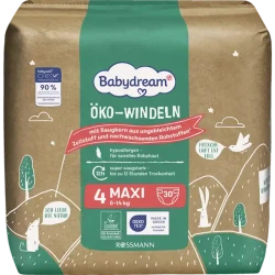 Детские подгузники Babydream 4809, размер ölçü 4(Maxi L), 8-14 кг, 30 шт
