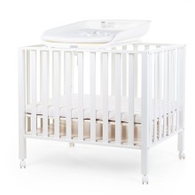 Bələmə stolu çarpayı üçün Childhome Evolux, ağ