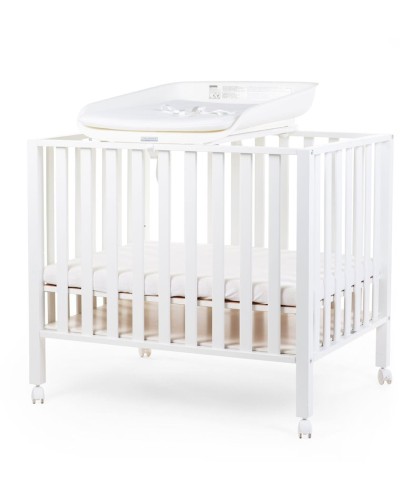 Bələmə stolu çarpayı üçün Childhome Evolux, ağ