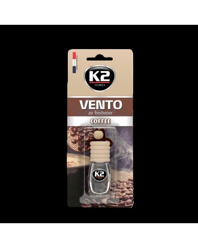 Aromatlaşdırıcı avtomobil üçün K2 Vento Coffee, maye/avtomatik/asma, 8 ml