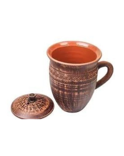 Горшок для пити, глиняный, 1 шт.