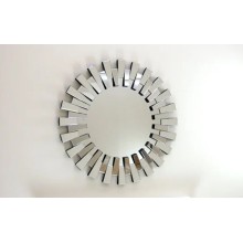 Divar güzgüsü Piyano PG-80G, gümüşü, 80 sm