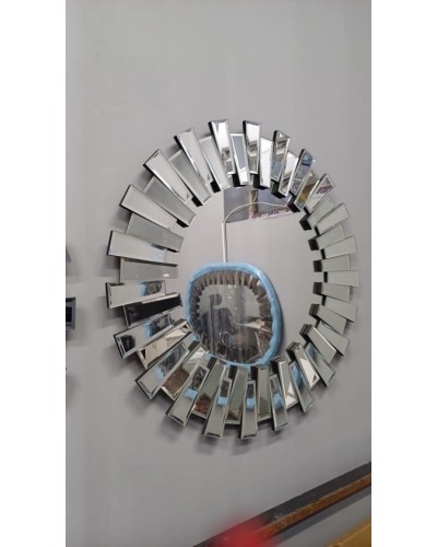 Divar güzgüsü Piyano PG-80G, gümüşü, 80 sm