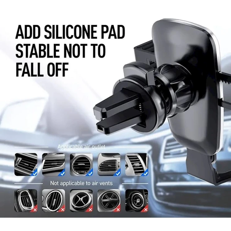 Автомобильный держатель для телефона Bavin PS28 Black Автомобильный держатель для телефона Bavin PS28 Black