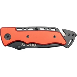 Нож Yato YT-76052, нержавеющая сталь, красный/черный Нож Yato YT-76052, нержавеющая сталь, красный/черный