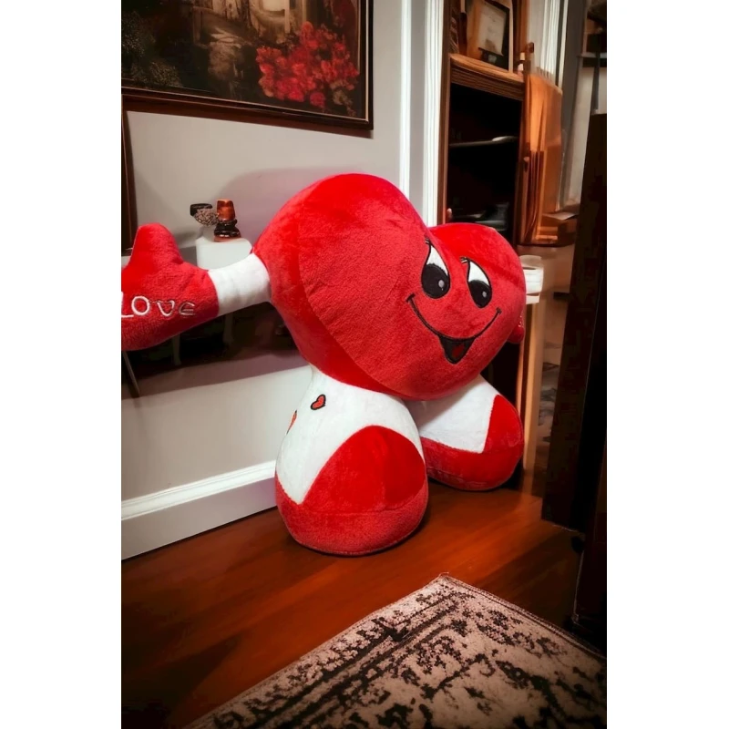 Yumşaq oyuncaq Ürək sevimli_urek_1_82, qırmızı