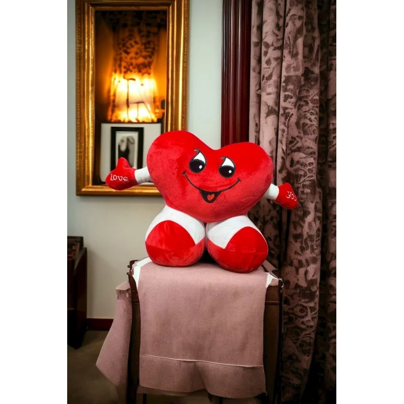 Yumşaq oyuncaq Ürək sevimli_urek_1_82, qırmızı