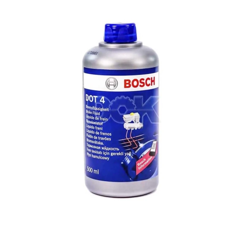 Тормозная жидкость Bosch Dot 4, 500 мл Тормозная жидкость Bosch Dot 4, 500 мл
