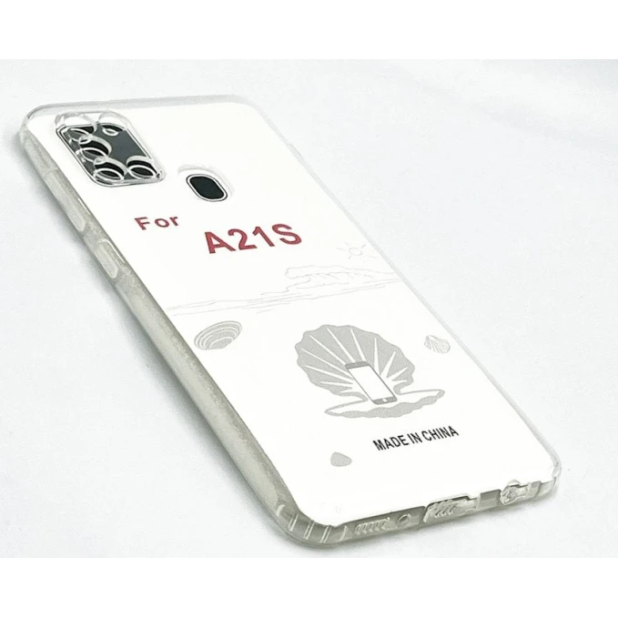 Çexol SS756 Samsung Galaxy A21S üçün Transparent