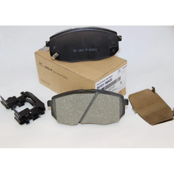 Əyləc qəlibləri Genuine Parts 581011-MA00, ön