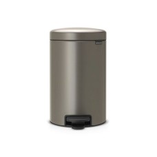 Zibil vedrəsi Brabantia NewIcon, 41.1x33.8x25.1 sm, polad, 12 l, boz