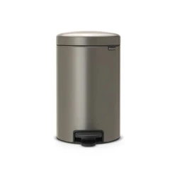 Мусорное ведро Brabantia NewIcon, 41.1x33.8x25.1 см, сталь, 12 л, серое Мусорное ведро Brabantia NewIcon, 41.1x33.8x25.1 см, сталь, 12 л, серое