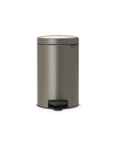 Zibil vedrəsi Brabantia NewIcon, 41.1x33.8x25.1 sm, polad, 12 l, boz