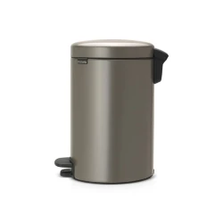 Мусорное ведро Brabantia NewIcon, 41.1x33.8x25.1 см, сталь, 12 л, серое Мусорное ведро Brabantia NewIcon, 41.1x33.8x25.1 см, сталь, 12 л, серое
