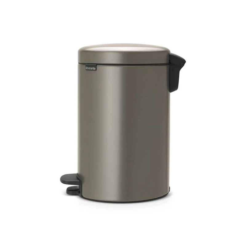 Мусорное ведро Brabantia NewIcon, 41.1x33.8x25.1 см, сталь, 12 л, серое Мусорное ведро Brabantia NewIcon, 41.1x33.8x25.1 см, сталь, 12 л, серое