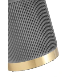 Пуфик 66, ткань, серый, 40x35x35 см Пуфик 66, ткань, серый, 40x35x35 см