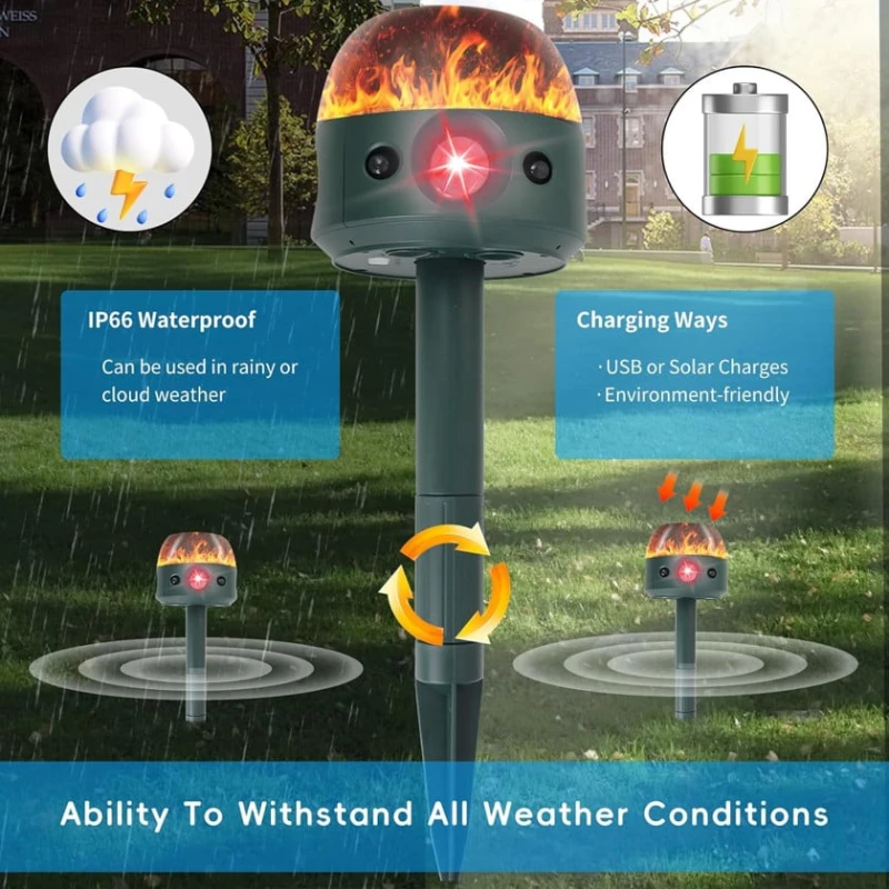 Ультразвуковой отпугиватель животных IL100165306 Ультразвуковой отпугиватель животных IL100165306