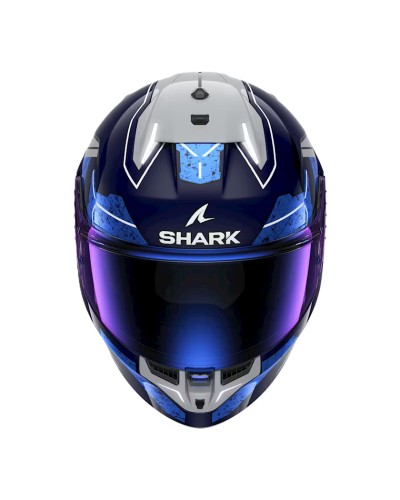 Motosikl dəbilqəsi Shark Skwal i3 Rhad HE0820EBUSM, ölçü M, göy