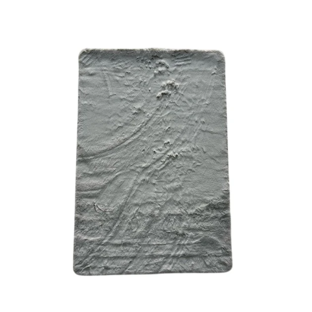 Декоративный ковер İz Company, бамбук/полиэстер, серый, 79x118 см