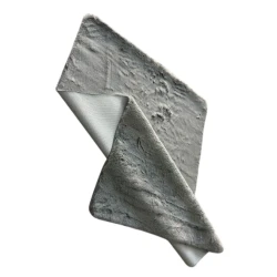 Декоративный ковер İz Company, бамбук/полиэстер, серый, 79x118 см