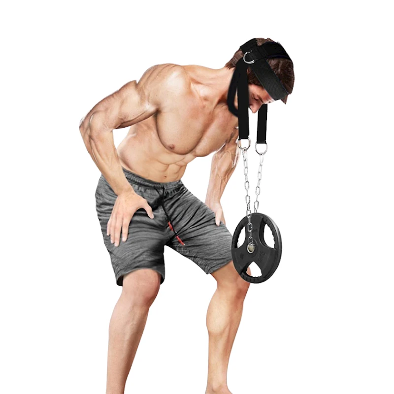 Тяга для тренировки шеи Colloseum 1027, 50 см, полиэстер/железо Тяга для тренировки шеи Colloseum 1027, 50 см, полиэстер/железо