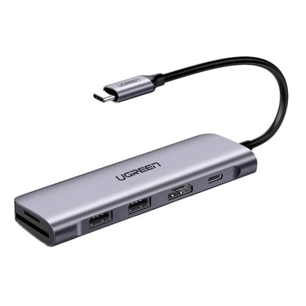 USB хаб Ugreen CM195 4K 7-in-1 USB хаб Ugreen CM195 4K 7-in-1