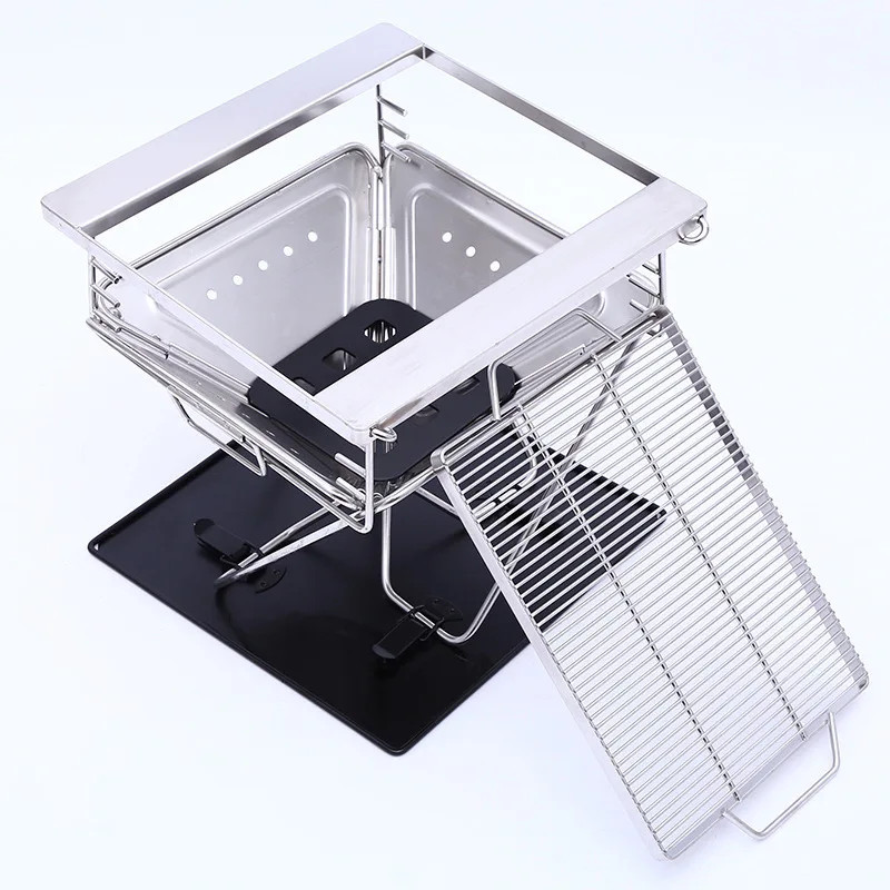 Портативный мангал-гриль IL100184853, нержавеющая сталь Портативный мангал-гриль IL100184853, нержавеющая сталь