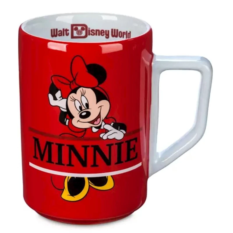 Чашка Disney Minnie Mouse 007_8, красная, 397 мл