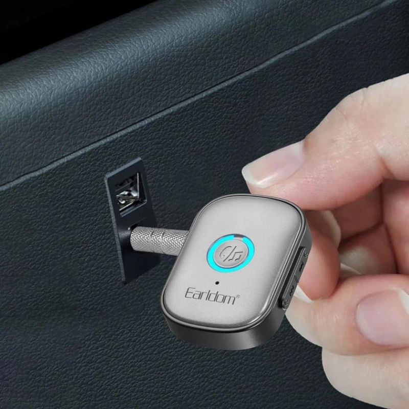 Bluetooth адаптер Earldom ET-BR15 Plug & Play Bluetooth 5.3 3.5mm AUX