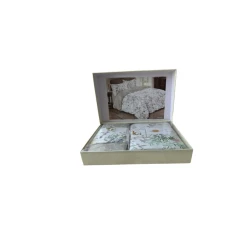 Комплект постельного белья Laura Grand hc_2110000003483, пододеяльник 200x230 см, простыня 230x240 см, наволочка 50x70 (2 шт), двуспальный, разноцветный