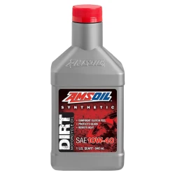 Масло моторное синтетическое Amsoil Synthetic Dirt Bike Oil 10W-40, 946 мл DB40QT